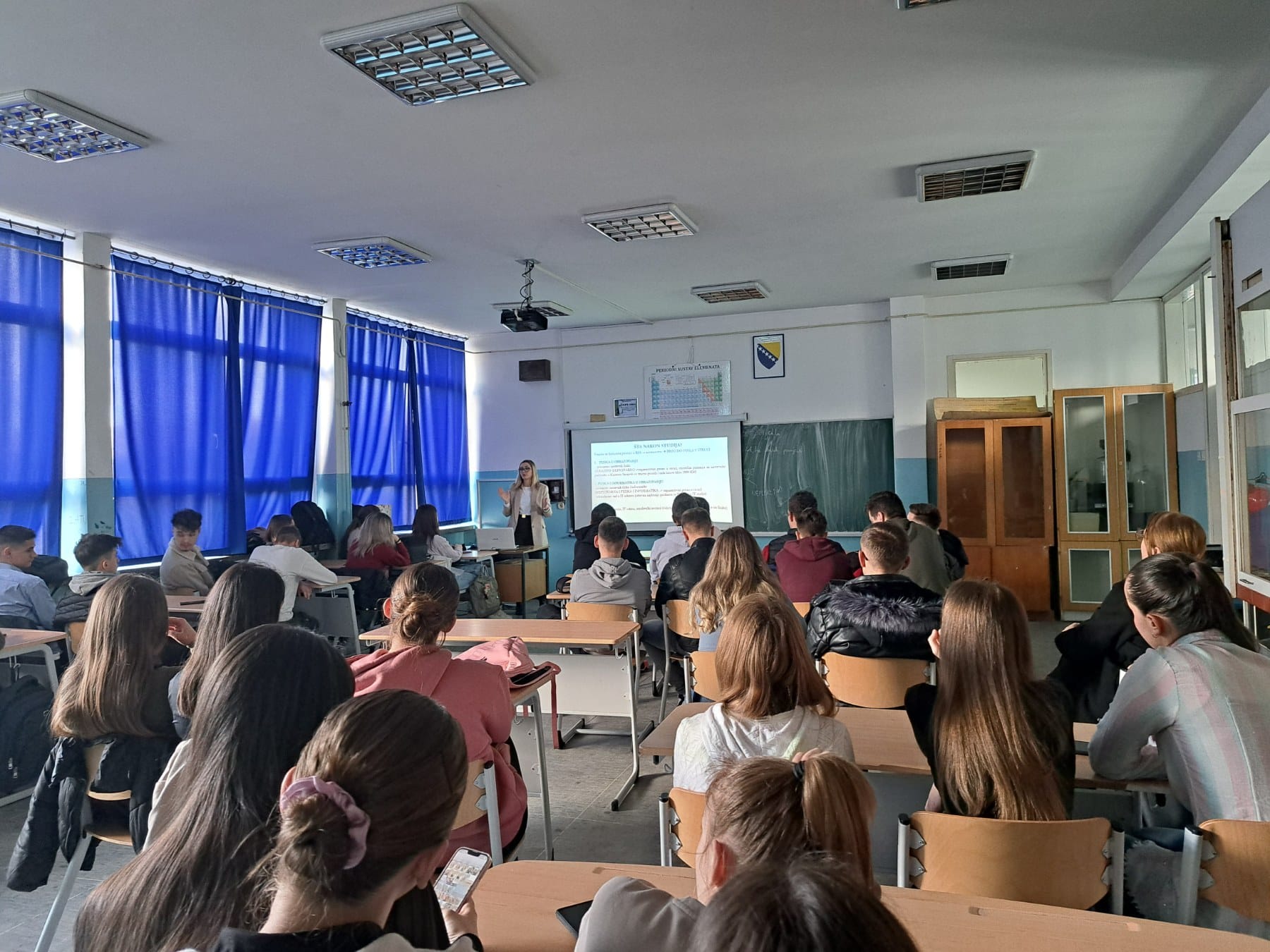 Profesorica Delila održala predavanje na temu ‘Kako studirati fiziku?’